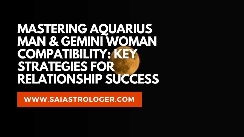 aquarius man gemini woman compatibility