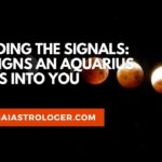 signs aquarius man likes you