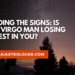 signs virgo man not into you