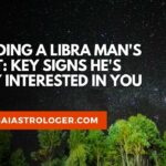 signs libra man likes you